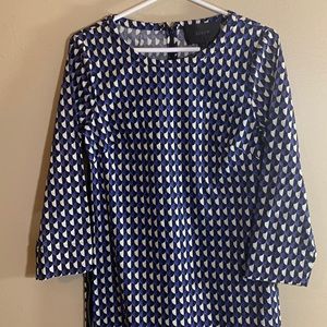 J Crew Cotton Blend Size Zip Dress Size 2